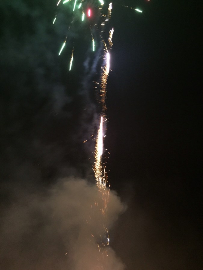 Fireworks in the&nbsp;snow